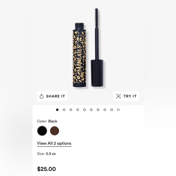 NIB Bundle! (Maneater Catitude Eyeshadow Palette + mascara by tarte) - Picture 4 of 16